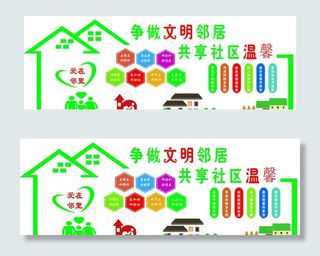 争做文明邻居  共享社区温馨图片