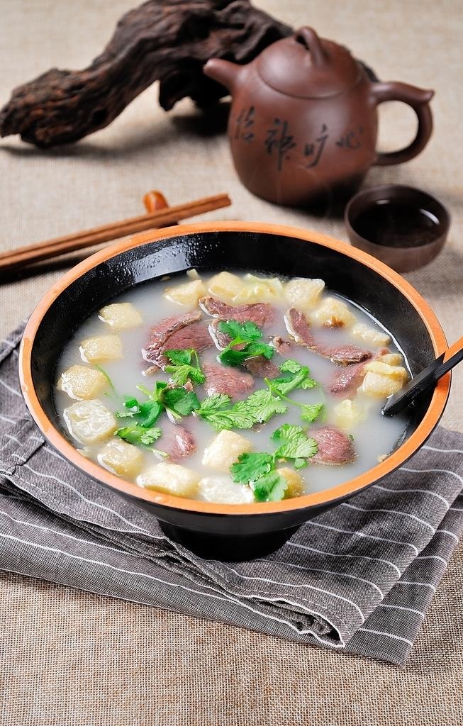 牛肉粉丝汤图片