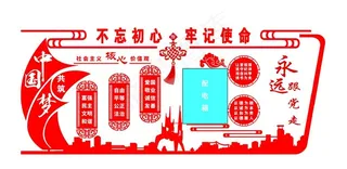 不忘初心 牢记使命图片