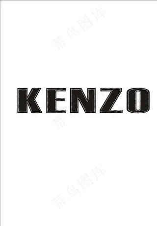kenzo 贴皮绣花图片