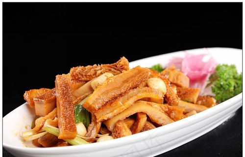 香蒜烧牛肚图片