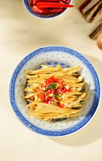 凉拌腐竹图片 凉拌腐竹图片
