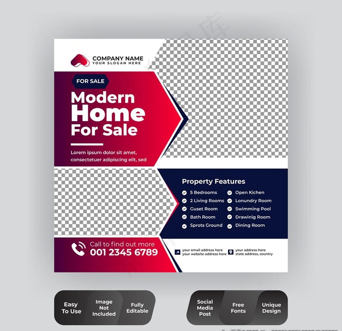 促销宣传页图片