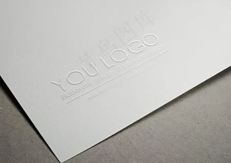 logo样机图片