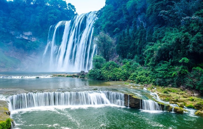 黄果树风景  黄果树素材图片