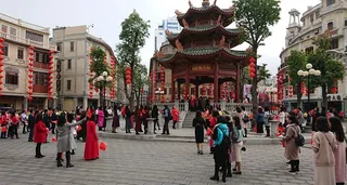 汕头小公园快闪活动图片