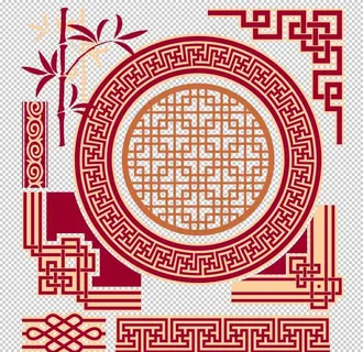 传统建筑边框图片