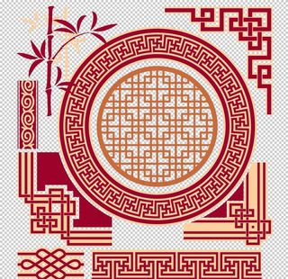 传统建筑边框图片