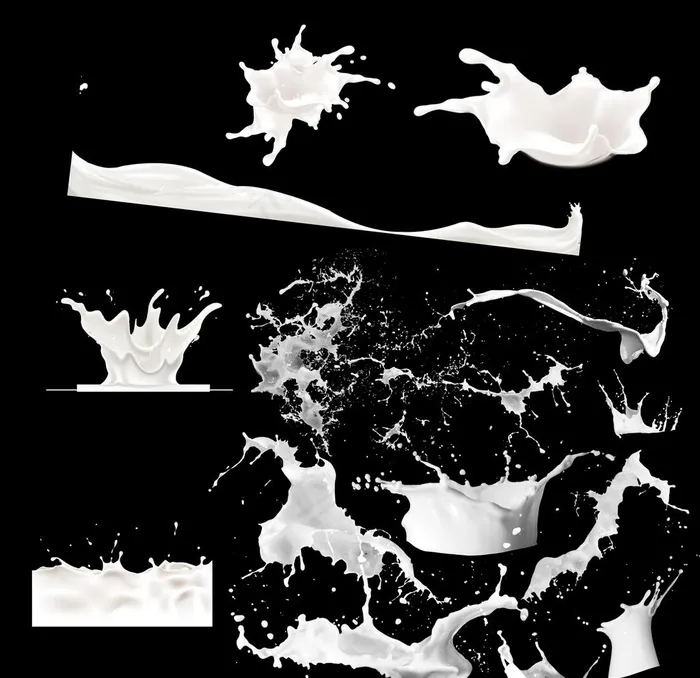 奶花图片psd模版下载