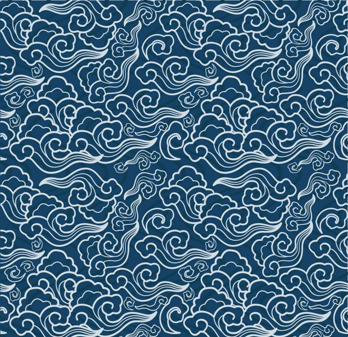 古典水纹祥云图片