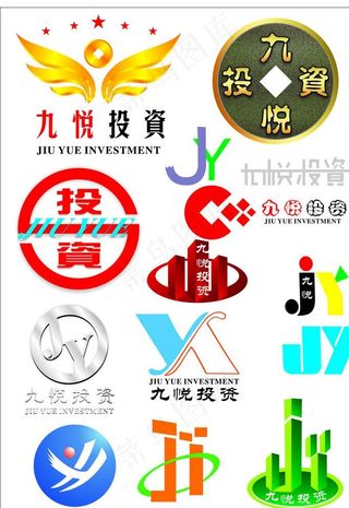 投资LOGO设计图片