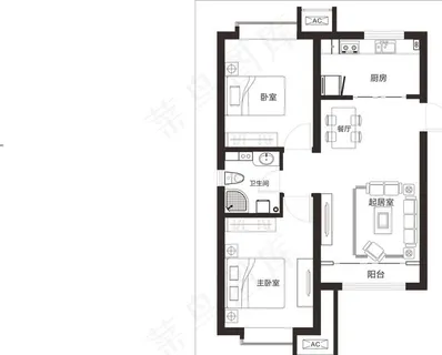 室内平面图图片