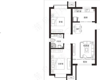 室内平面图图片