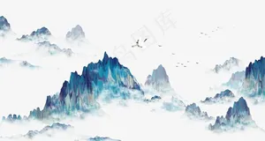 意境山水图片