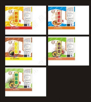 面条包装设计图片