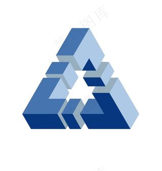 分割的三角形图片