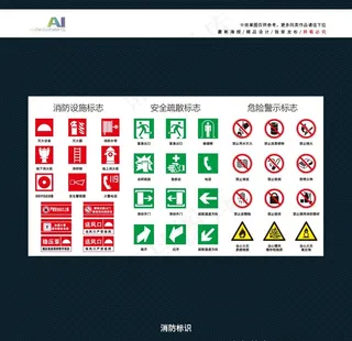 消防标识图片
