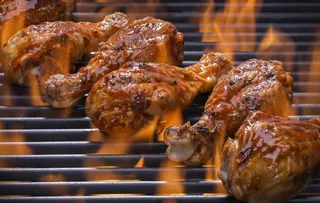 烤肉撸串烤串烧烤图片