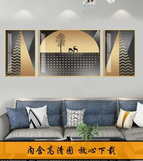 抽象装饰画图片 抽象装饰画图片