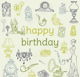 素描古代生活用品图片