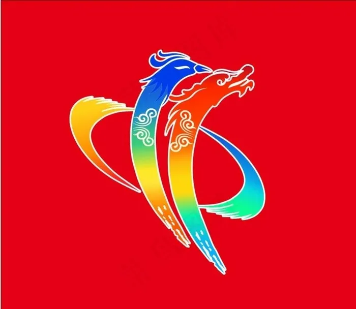 双龙标志LOGO图片cdr矢量模版下载