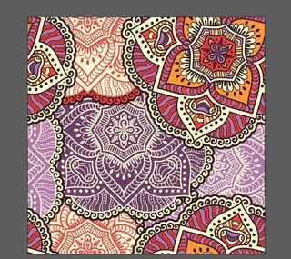 民族花纹背景图片