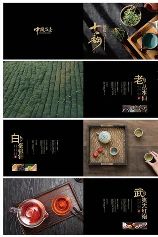 茶叶画册图片