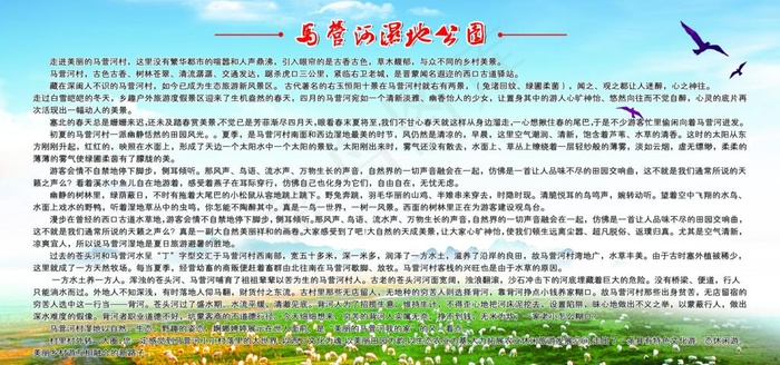 湿地公园简介图片(7087X3544(DPI:75))psd模版下载