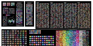 AI渐变色卡图片