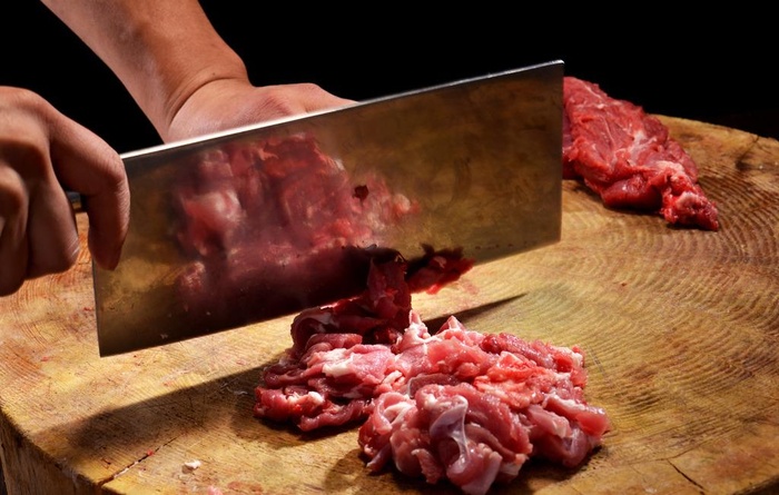 手切肉图片