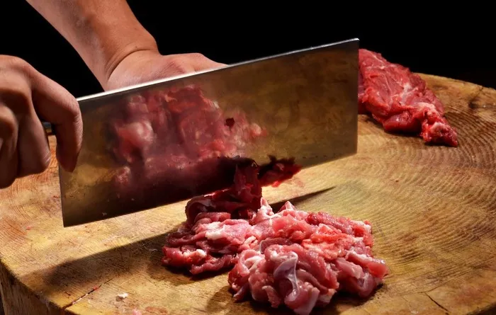 手切肉图片
