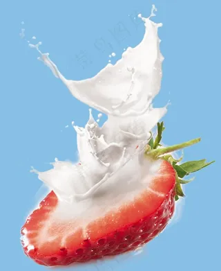 草莓牛奶 牛奶日图片