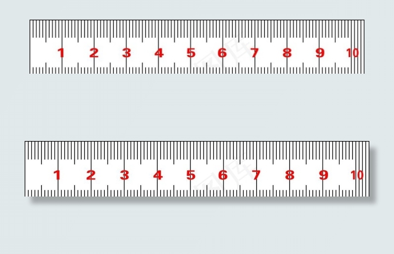 1.3米长 标尺 刻度尺图片cdr矢量模版下载