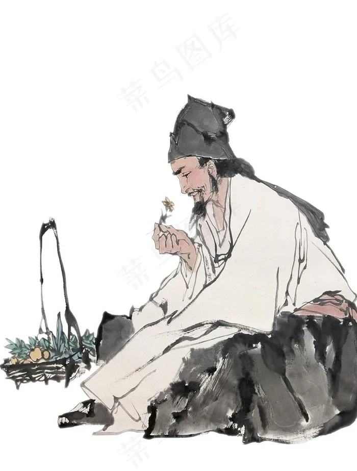 李时珍图片psd模版下载