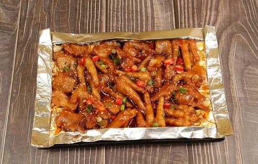 锡纸凤爪图片 锡纸凤爪图片
