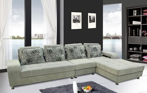 布艺沙发背景图图片