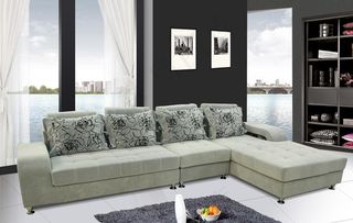 布艺沙发背景图图片