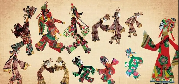 皮影素材图片(14173X7087(DPI:300))psd模版下载