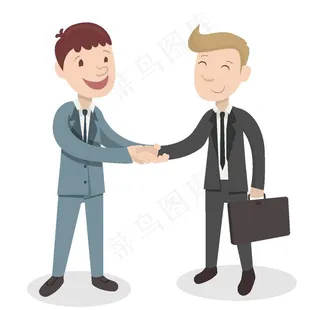 客户握手图片