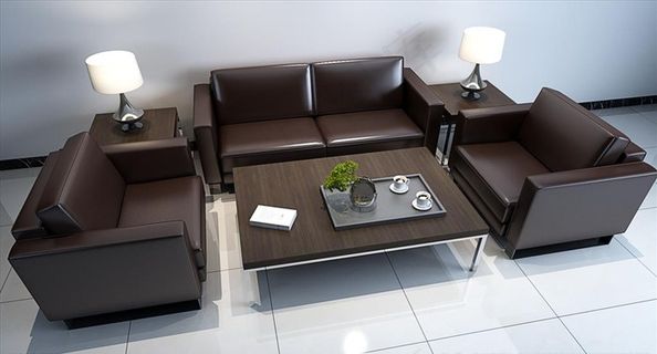 现代办公沙发图片