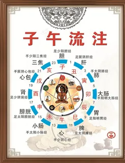 子午流注图片