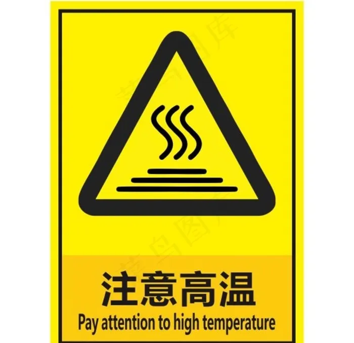 注意高温图片cdr矢量模版下载