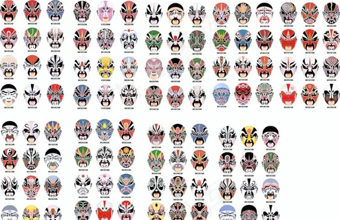 京剧脸谱图片 京剧脸谱图片