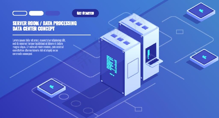 未来科技感插画图案图片