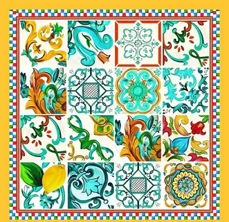 大牌 方巾 丝巾 数码印花 豹图片