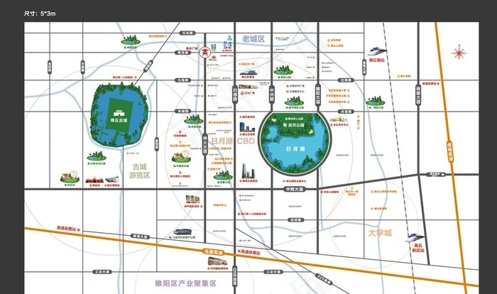 区位图  商丘区位图图片ai矢量模版下载