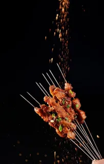 烤羊肉串图片 烤羊肉串图片