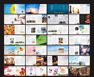 企业宣传杂志图片