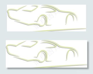 汽车 玩具车  线条图 矢量图图片