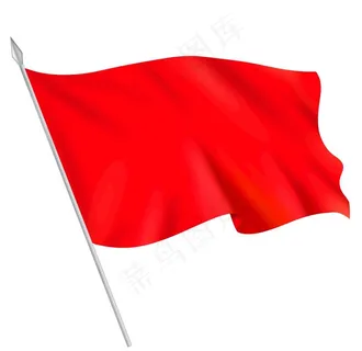 红色旗帜图片